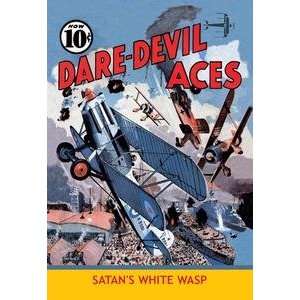  Vintage Art Satans White Wasp   03884 5