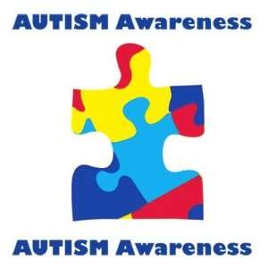  Autism Awareness Window Cling Decal 