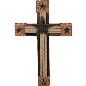 Rivers Edge Products 14 Inch Rope And Leather Horse Cross:  