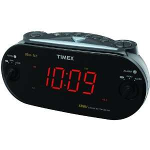  Timex Dual Alarm Clock Radio TMXT715B: Home & Kitchen