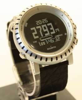 Suunto Core Aluminum Black Watch SS014280010 NEW  