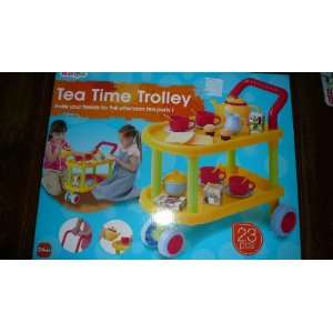  23 piece Tea Time Trolley Set: Toys & Games