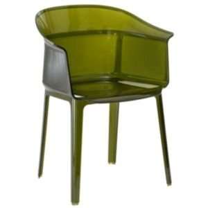  Papyrus Chair by Kartell  R199248   Olive Green
