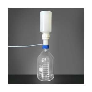   Vacuum Funnel Filter System, Polypropylene w/ Stainless Steel Vacuum