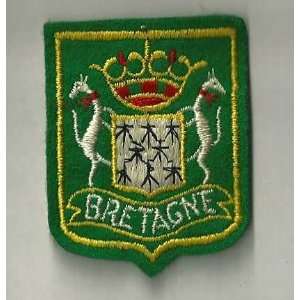  Bretagne, écusson, (emblem, wooled badge of the french 