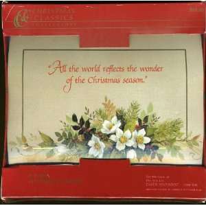   Collection Boxed Christmas Cards, Spray of Flowers, 21 Count Box
