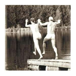    SKINNY DIPPING by Dann Tardif GREETING CARD: Home & Kitchen