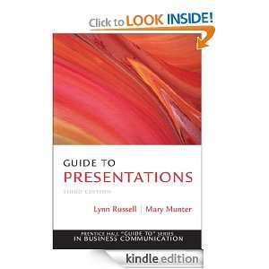   Communication) Lynn Russell, Mary M. Munter  Kindle Store