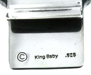 King Baby Studios 925 Large Skull Money Clip Silver  
