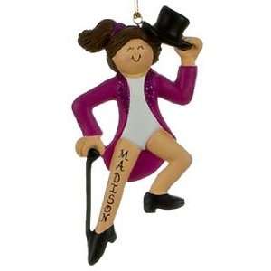  Personalized Tap Dancer Christmas Ornament: Home & Kitchen