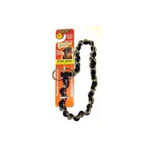  3 PACK COMFORT CHAIN COLLAR, Color: BLACK; Size: 4 MM X 