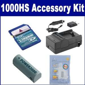 Canon IXUS 1000HS Digital Camera Accessory Kit includes ZELCKSG Care 
