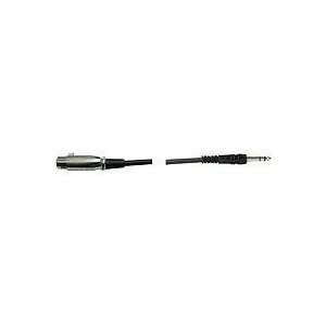   Pin XLR Female to Balanced Stereo (TRS) 1/4 Male Interconnect Cable