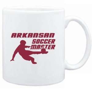    Mug White  Arkansan SOCCER MASTER  Usa States