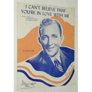   Love With me (Sheet Music) Clarence Gaskill and Jimmy Mchugh Books