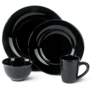  Tabletops Unlimited Espana Midnight 4 Piece Place Setting 