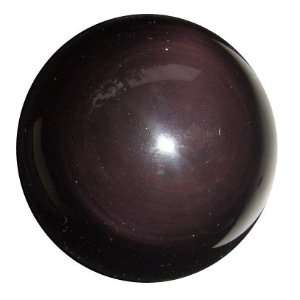 : Obsidian Ball 20 Purple Rainbow Tint Crystal Sphere Volcanic Glass 