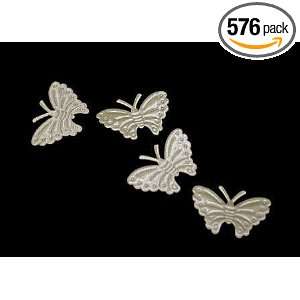   576 Ivory Satin Butterflies for Table Confetti