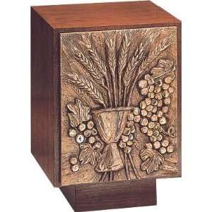   Wheat and Grapes Bas Relief Cabinet Tabernacle