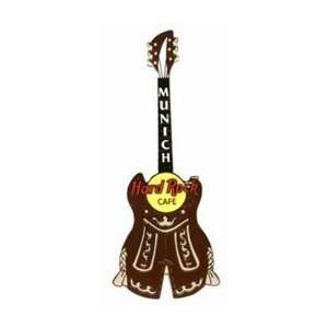  Hard Rock Cafe Pin 14210 Munich Leather Pants Guitar 