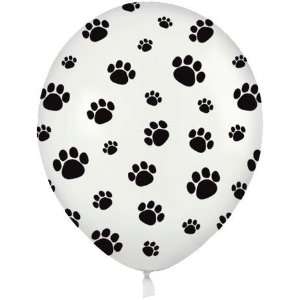    Paw Prints All Over Balloons (50 ct) (50 per package) Toys & Games