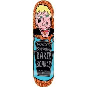  Baker Szafranski Beans Deck 8.25 Skateboard Decks Sports 