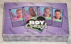 Boy Crazy! Trading Card Booster Box Sealed 36 Packs  