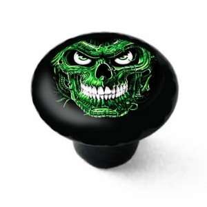  Cyber Skull Decorative High Gloss Ceramic Drawer Knob 