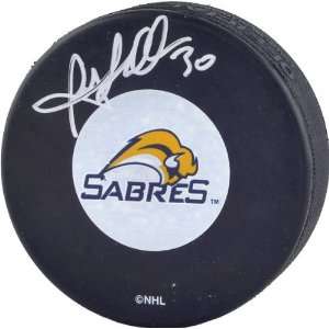  Ryan Miller Buffalo Sabres Autographed Hockey Puck Sports 