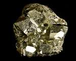 11LB Sharp Lustrous Brassy Gold PYRITE Pyritohedral Crystals Peru 