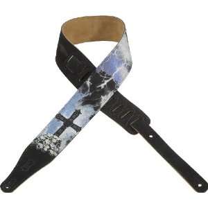    Levys Leathers MS17P 006 Suede Guitar Strap: Musical Instruments