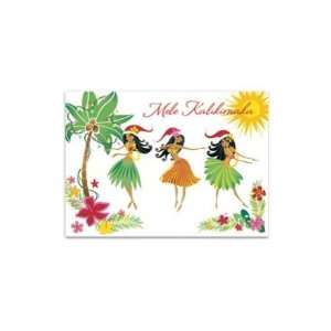  Island Hula Honeys Mele Boxed Christmas Cards: Home 