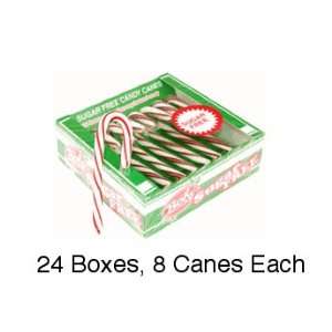   White Peppermint Canes, 8 count  Grocery & Gourmet Food