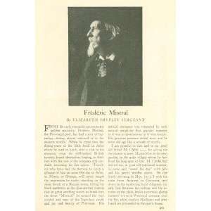  1915 French Poet Frederic Mistral: Everything Else