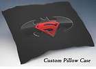 New Batman & Superman Logo Pillow case Bedroom Gift