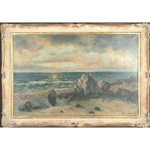    Sea Shore   Oil   L. Moller Tomrady   34x45