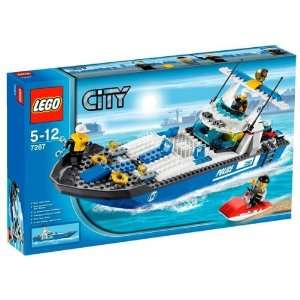  Lego City: Police Boat #7287: Toys & Games