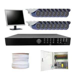 Complete Professional 16 Channel HDMI CCTV DVR (2T HDD) Surveillance 