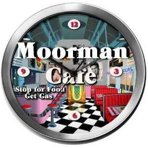  MOORMAN 14 Inch Cafe Metal Clock Quartz Movement Kitchen 