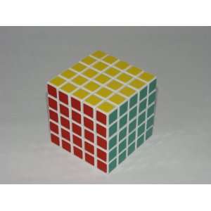  QJ 5x5 Puzzle Cube White Toys & Games