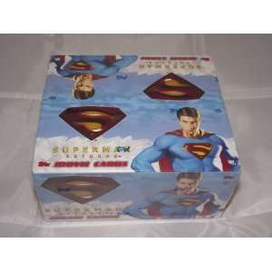 Superman Returns Factory Sealed Trading Card Hobby Box 24 Packs