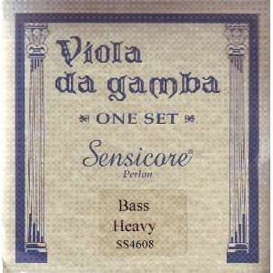 Super Sensitive Viola da Gamba Bass Sensicore Heavy, SS460H