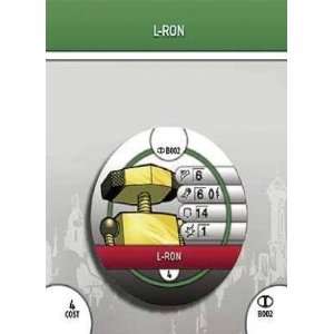    DC Heroclix Icons L ron Bystander Token Card 