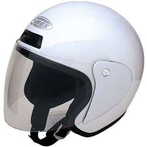   Harley Cruiser Motorcycle Helmet   Pearl White / Small: Automotive