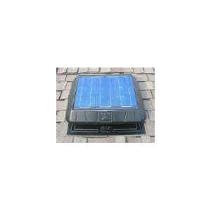  SunRise 1600 Solar Powered Attic Fan w/ attached panel and 
