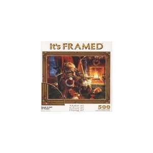  Its Framed 500 Piece Puzzle Christmas Eve: Toys & Games