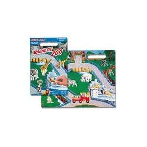   Smethport Magnetic Zoo Create A Scene   Junior: Toys & Games