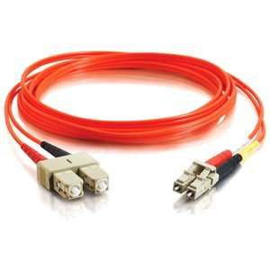 Cables to Go 14525 LC/SC Duplex 50/125 Multimode Fiber Patch Cable (15 