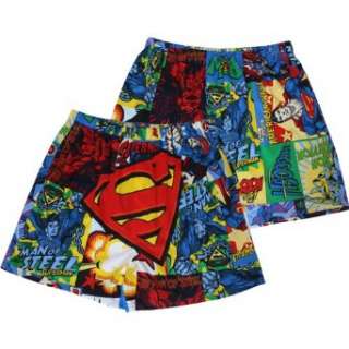  Superman Logo & Comic Panels Boxer Shorts Clothing