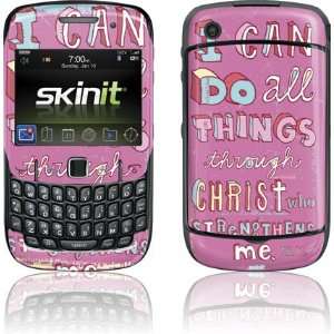  Philippians 413 Pink skin for BlackBerry Curve 8530 